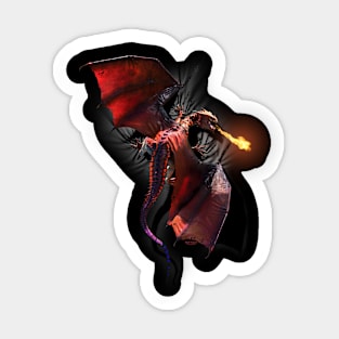 Climbing Dragon Sticker